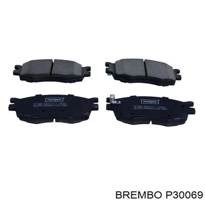 Колодки Brembo P30069 цена, от 14.98 USD