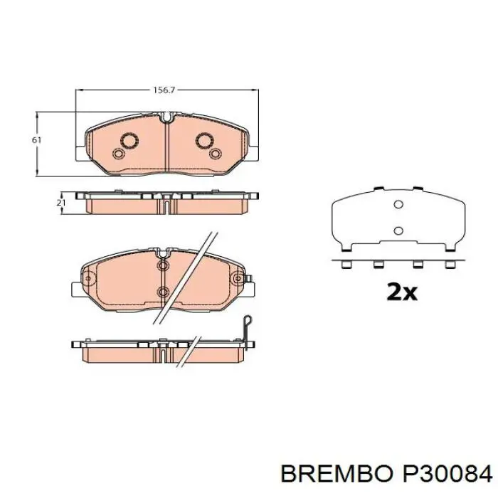 P30084 Brembo