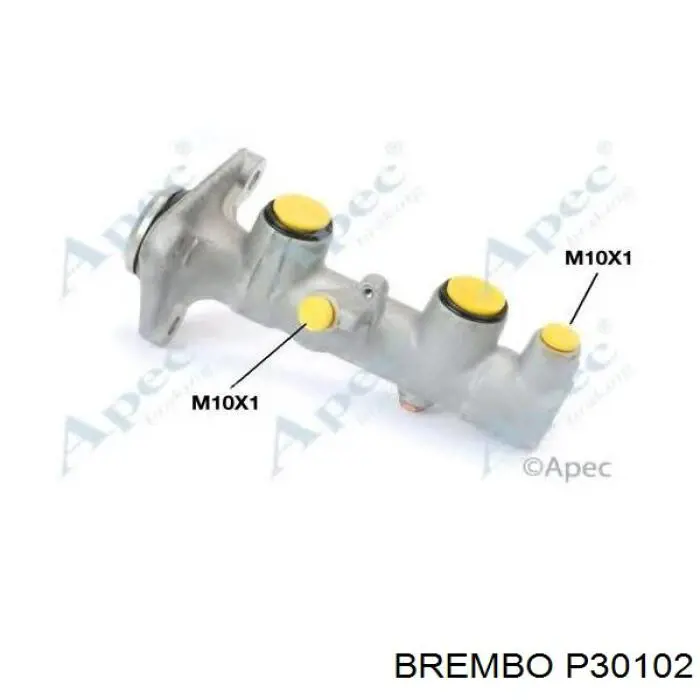 Передние тормозные колодки P30102 Brembo