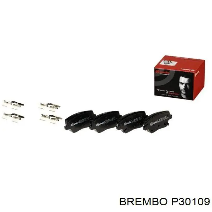 Колодки дисковые  Brembo P30109 цена, от 26.71 USD