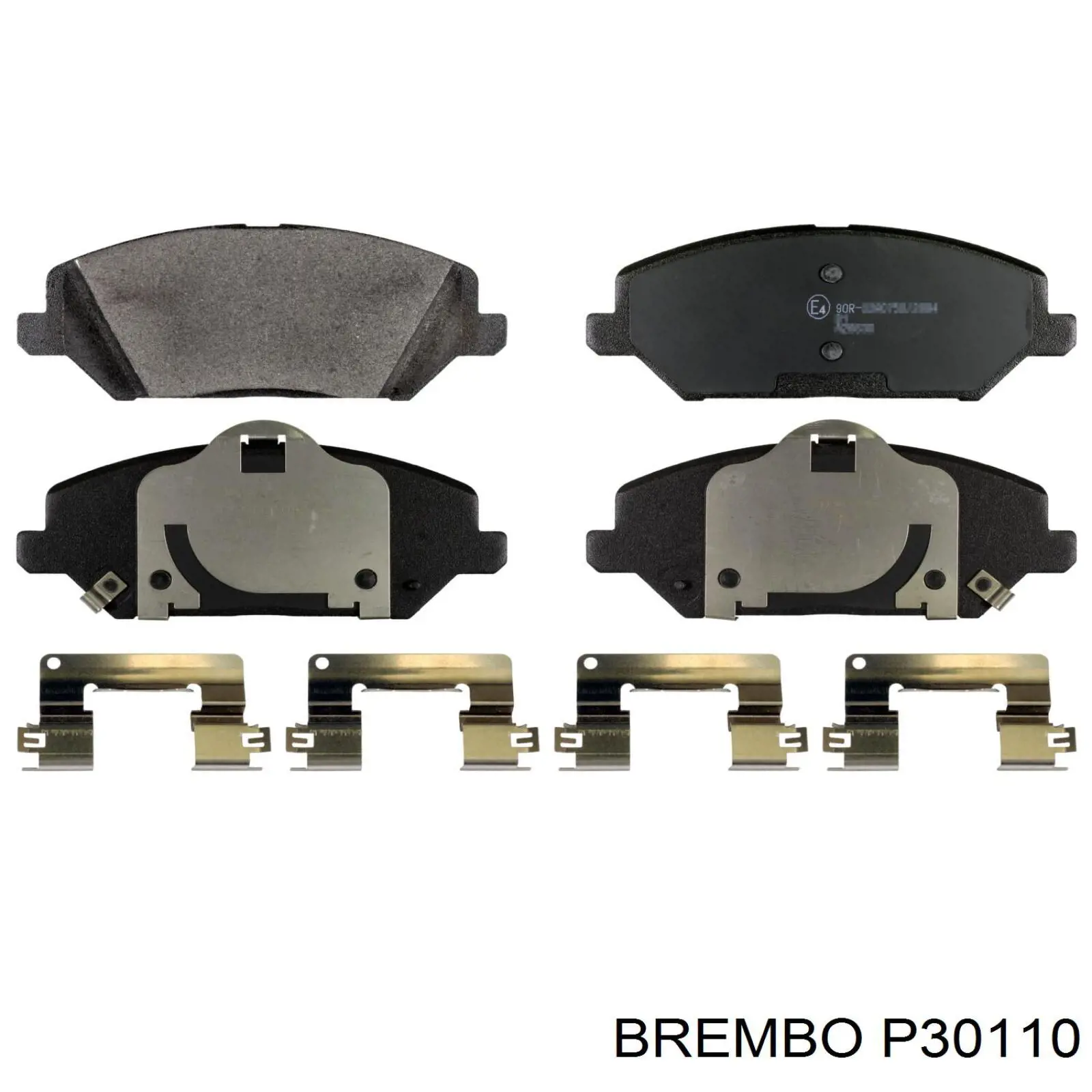 Передние тормозные колодки P30110 Brembo