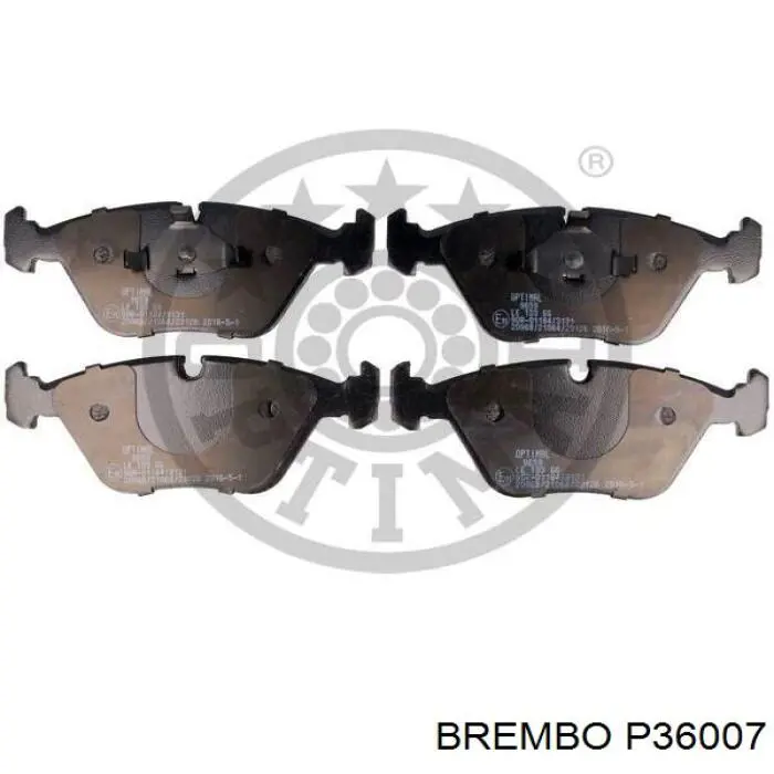 Купить P36007 Brembo Колодки тормозные