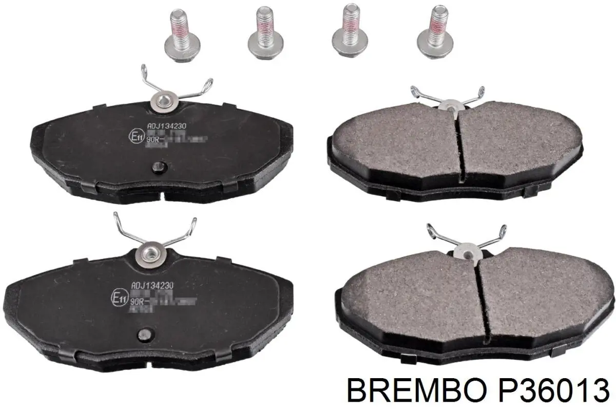 Задние тормозные колодки P36013 Brembo