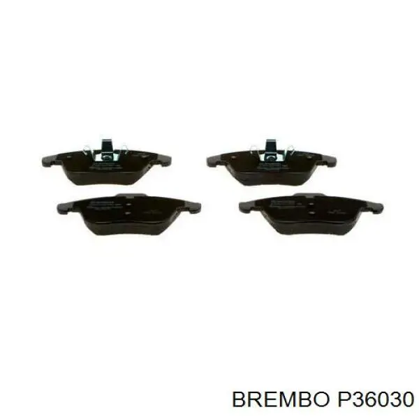 Тормозные колодки Brembo P36030
