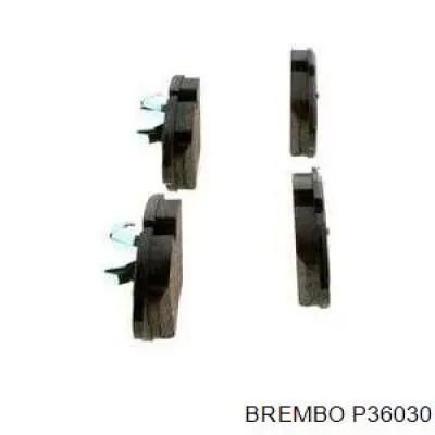 P36030 Brembo Колодки передние