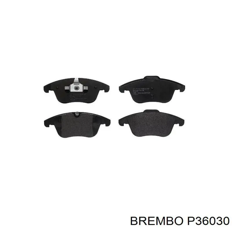 Купить P36030 Brembo Колодки тормозные