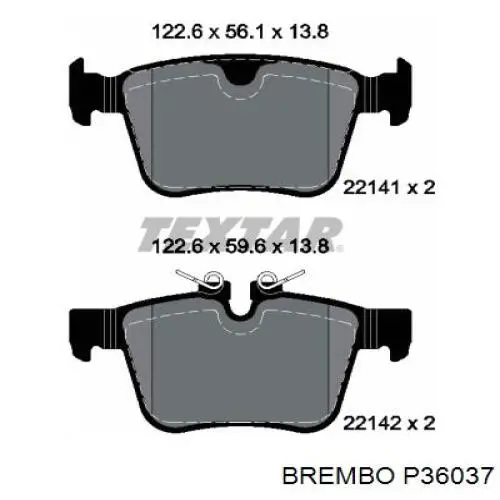  P36037 Brembo