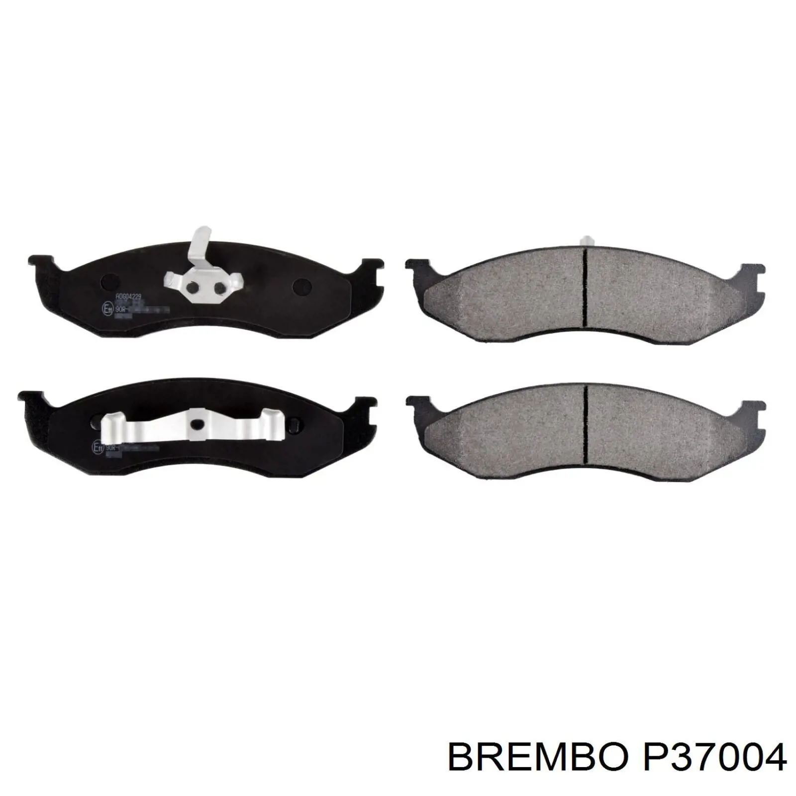 Передние тормозные колодки P37004 Brembo