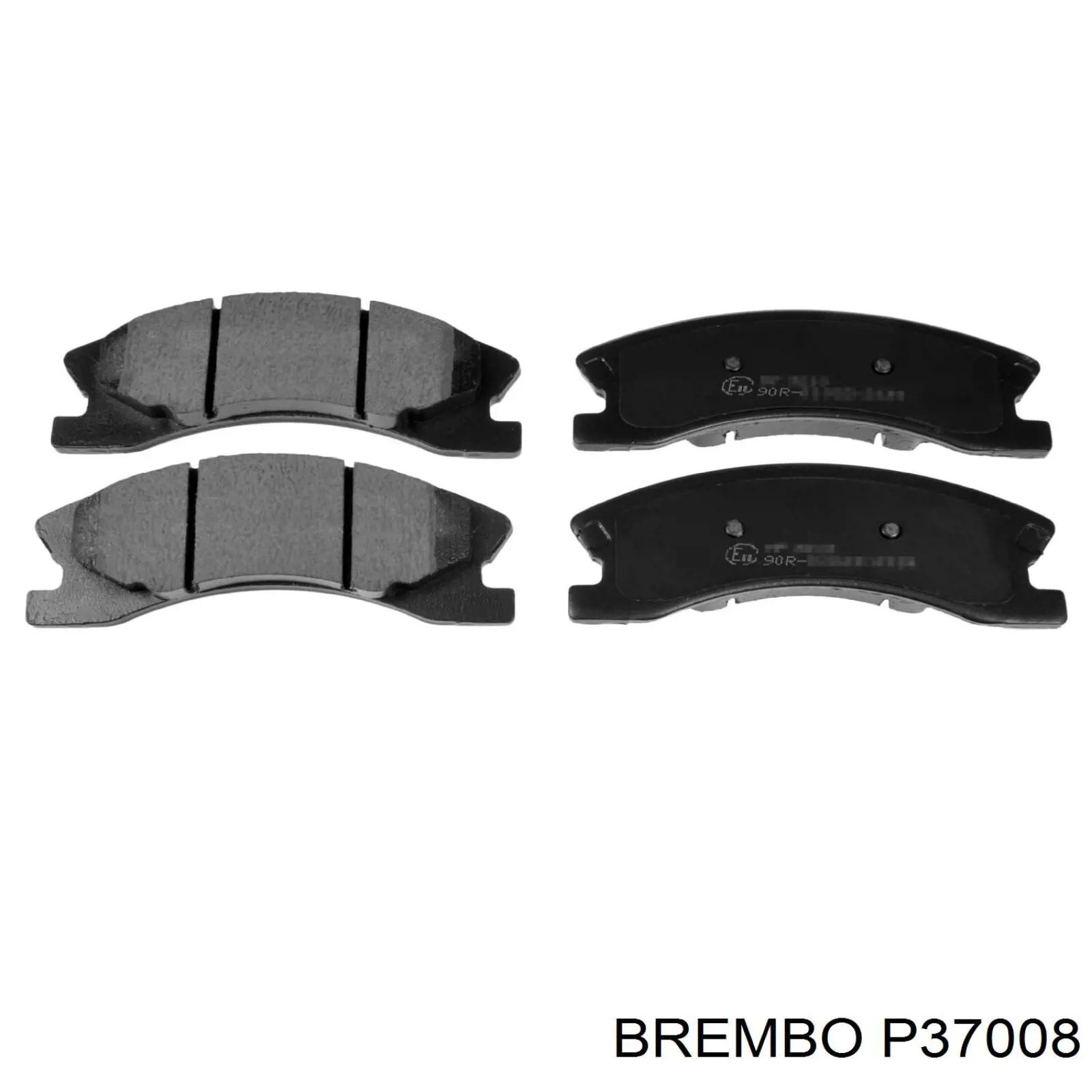 Передние тормозные колодки P37008 Brembo