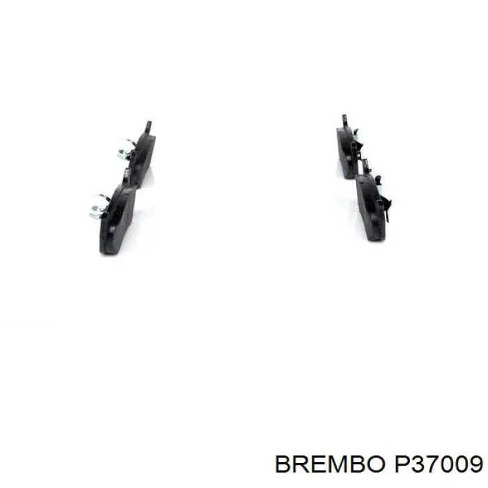 Купить P37009 Brembo Колодки тормозные задние, дисковые