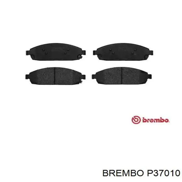 Передние тормозные колодки P37010 Brembo