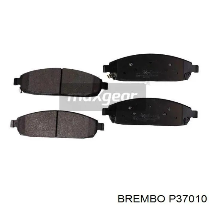 Купить P37010 Brembo Колодки тормозные