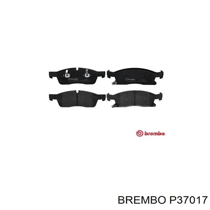 Передние тормозные колодки P37017 Brembo