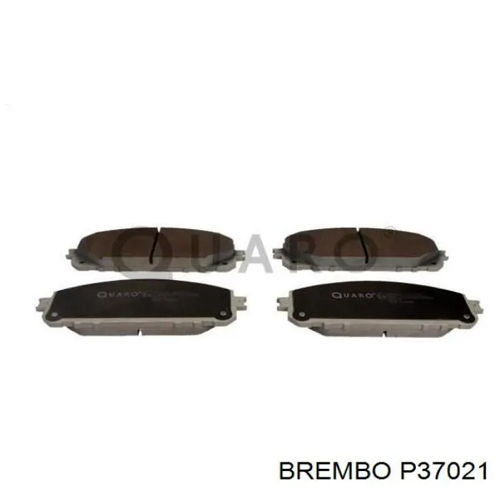 Передние тормозные колодки P37021 Brembo