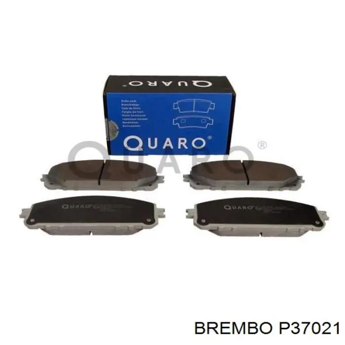 Тормозные колодки Brembo P37021