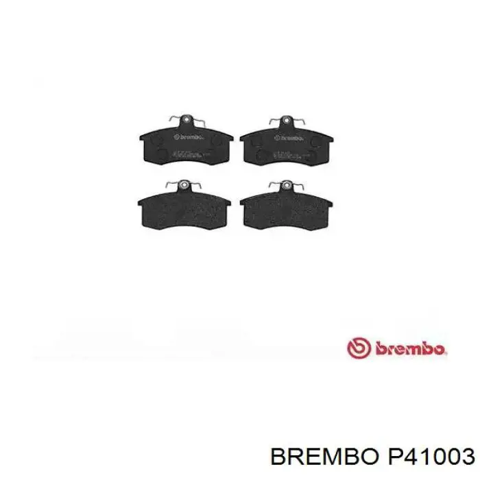 Передние тормозные колодки P41003 Brembo