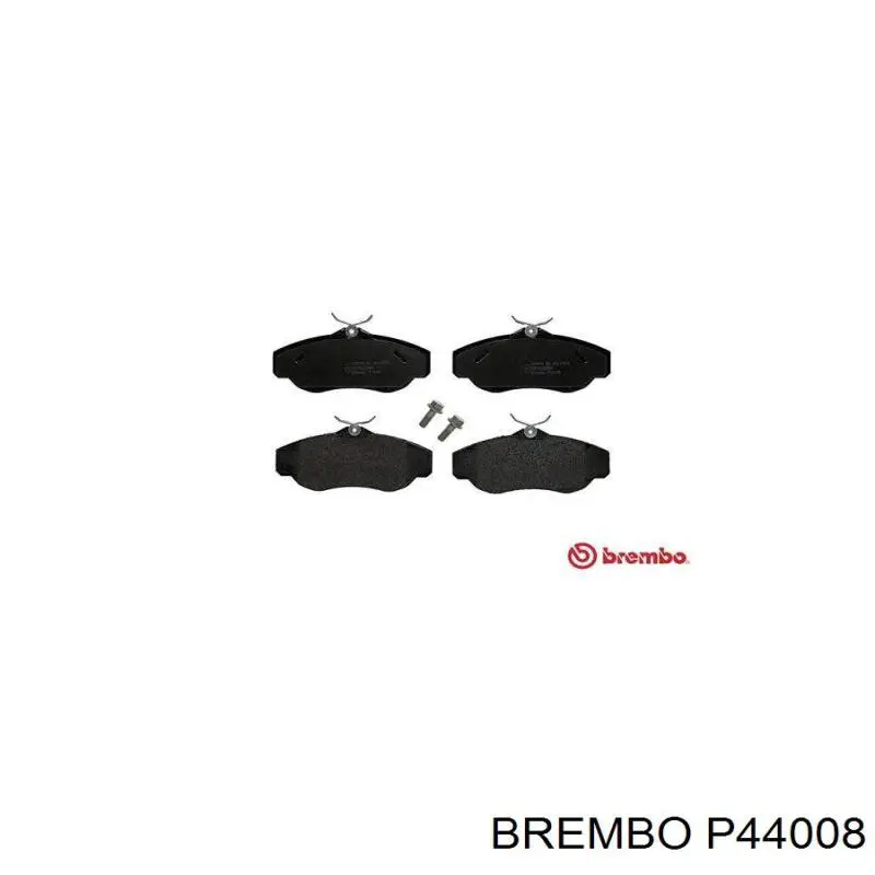 Pastillas de freno delanteras P44008 Brembo