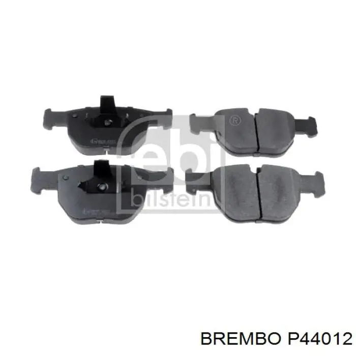 P44012 Brembo Колодки передние