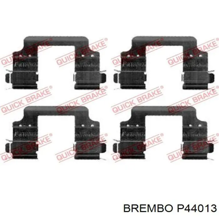 Задние тормозные колодки P44013 Brembo
