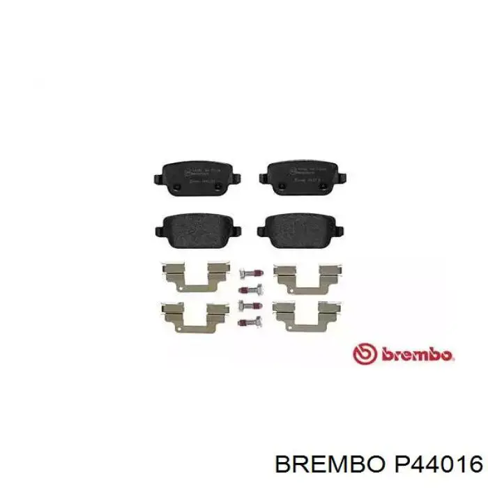 Задние тормозные колодки P44016 Brembo