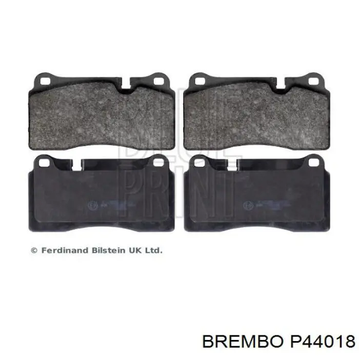 Тормозные колодки Brembo P44018