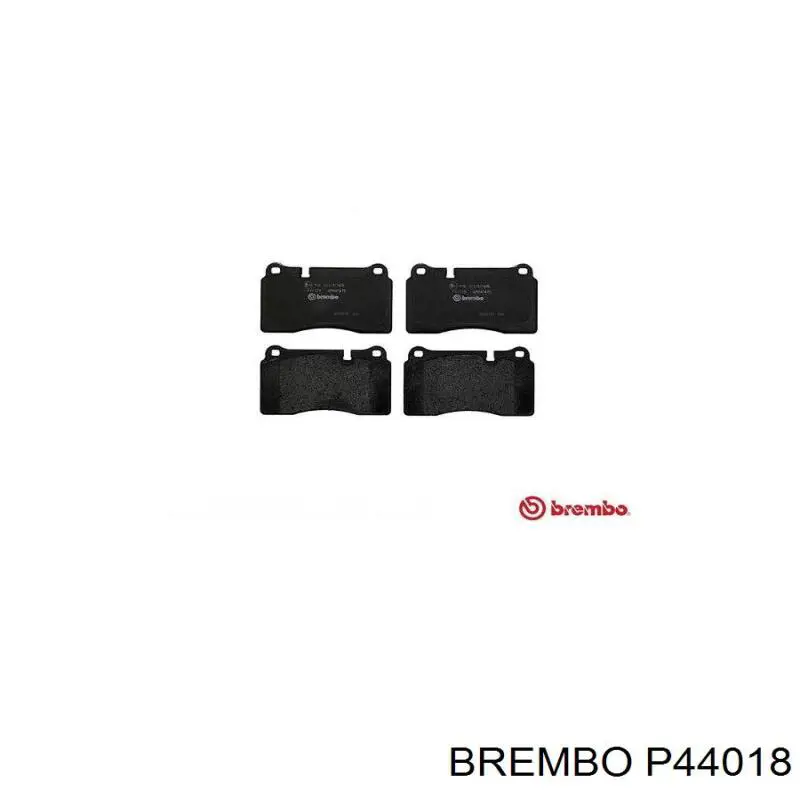 Передние тормозные колодки P44018 Brembo