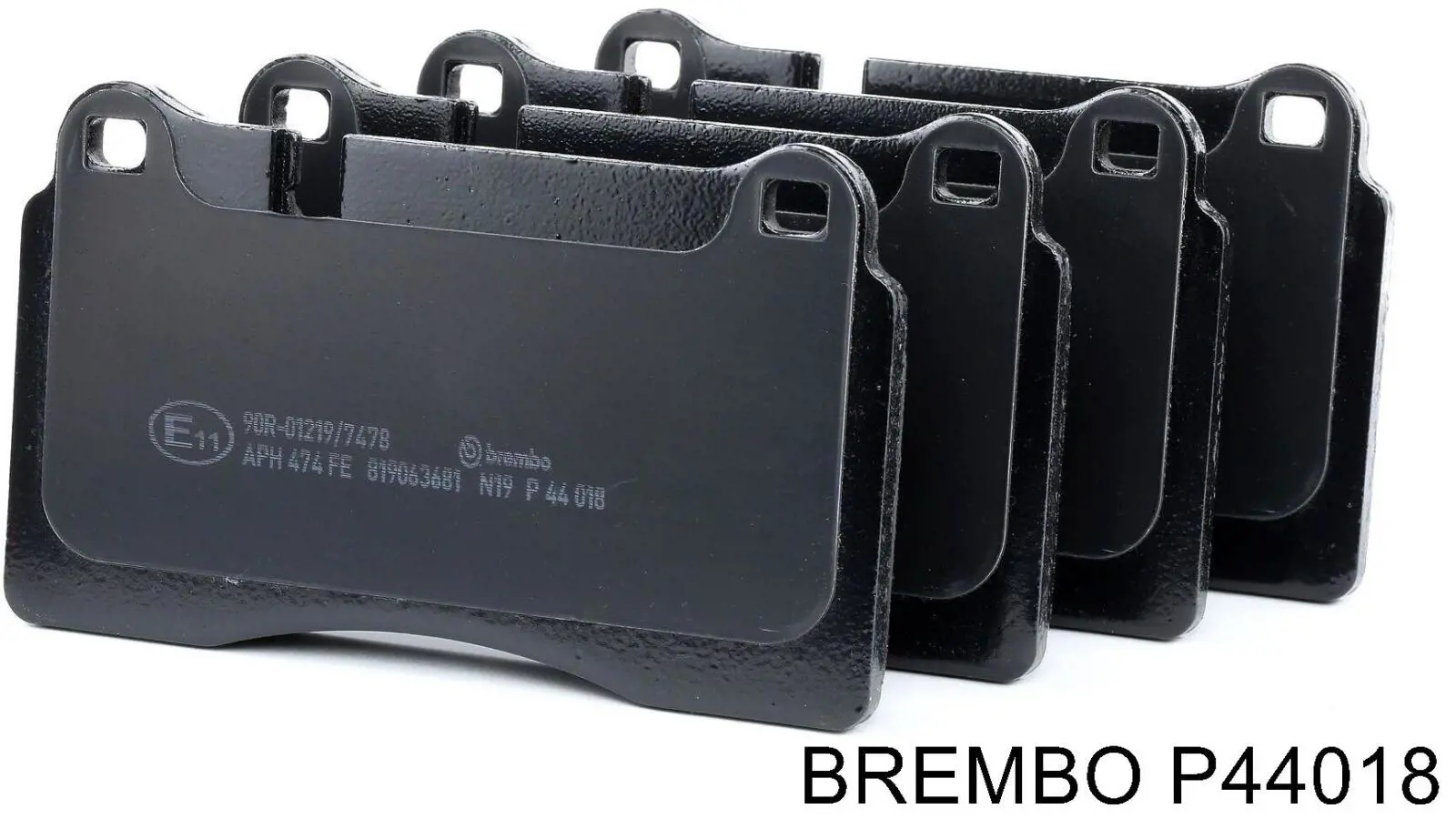 Купить P44018 Brembo Колодки тормозные