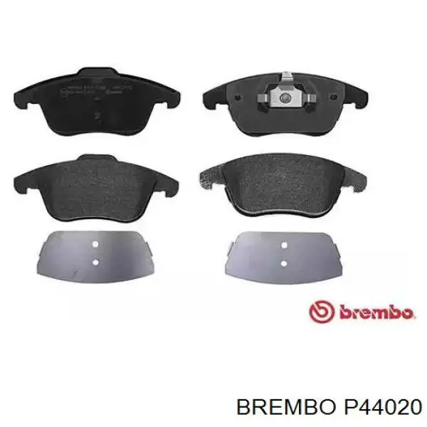 Передние тормозные колодки P44020 Brembo