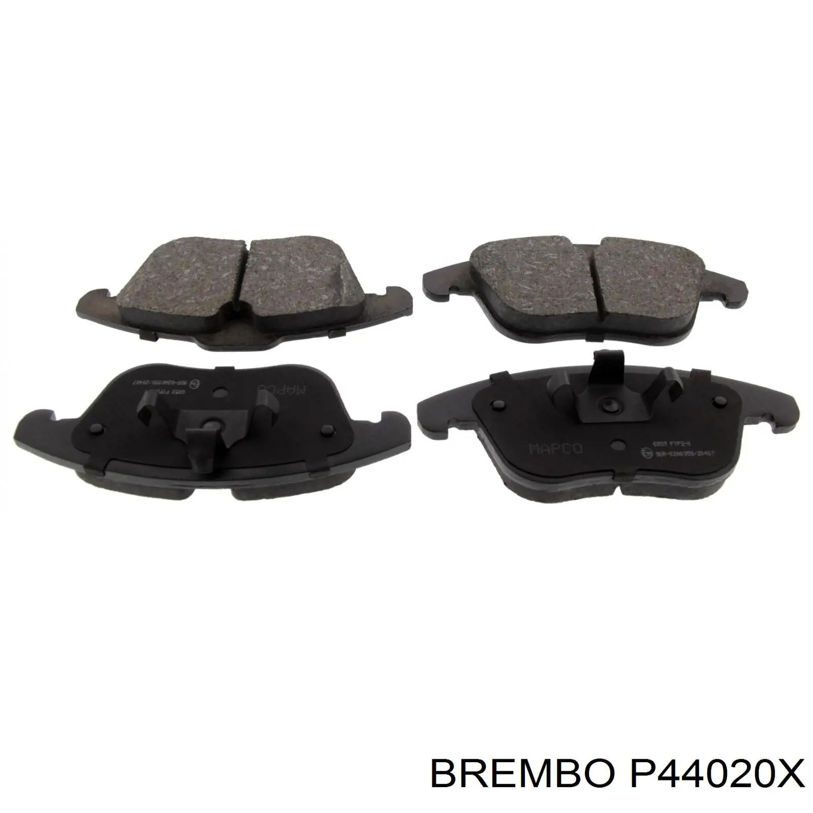Передние тормозные колодки P44020X Brembo