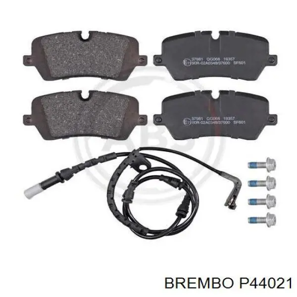 Задние тормозные колодки P44021 Brembo