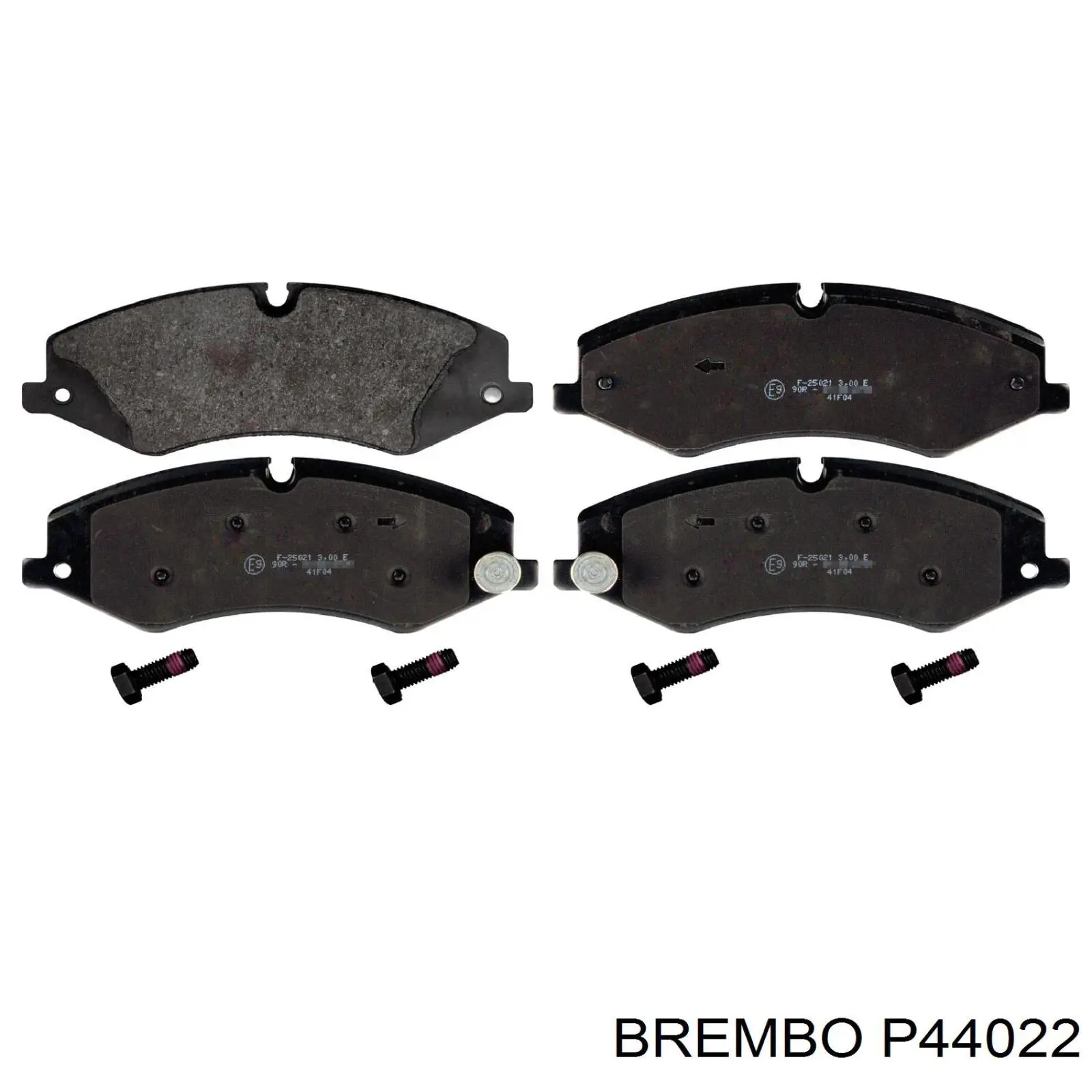 Передние тормозные колодки P44022 Brembo