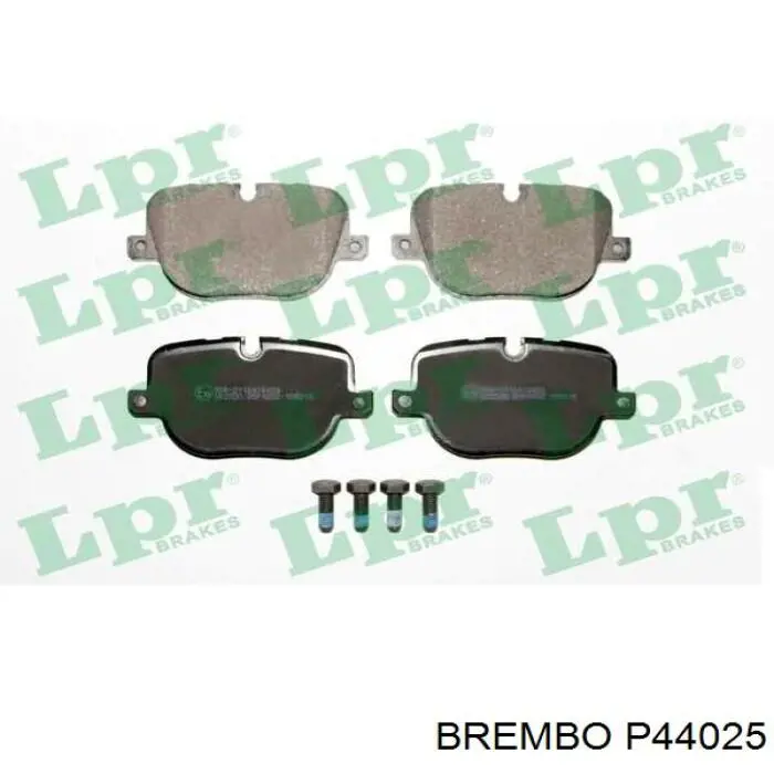 Задние тормозные колодки P44025 Brembo