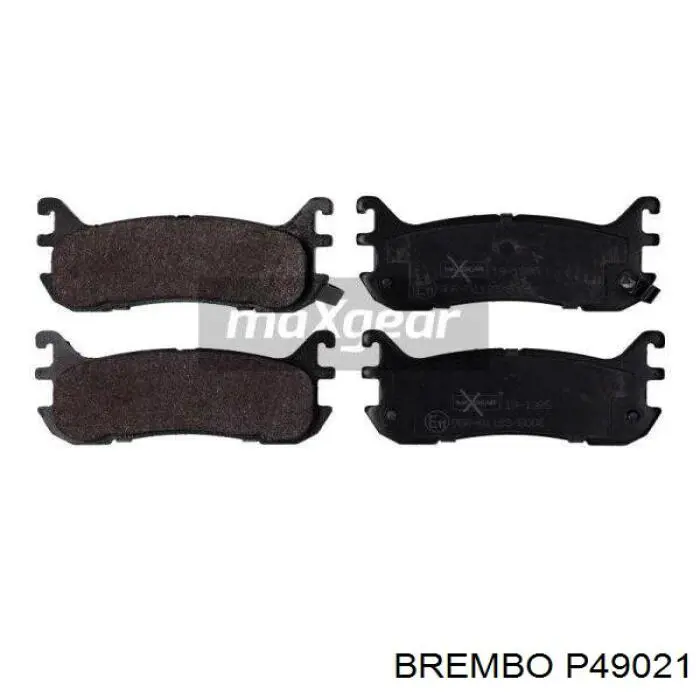 Задние тормозные колодки P49021 Brembo