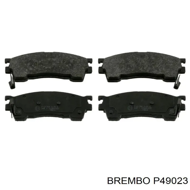 Pastillas de freno delanteras P49023 Brembo