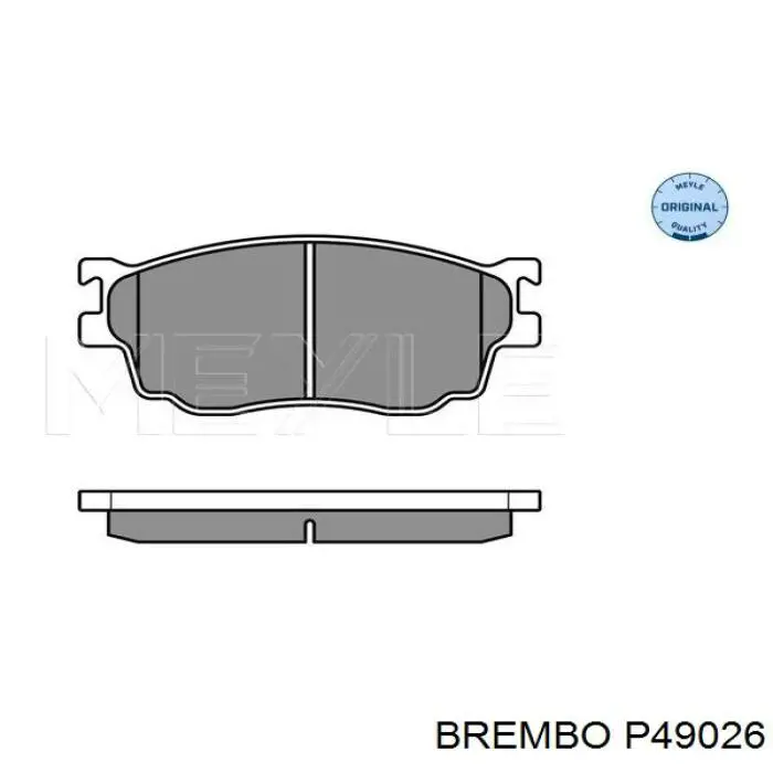 Тормозные колодки Brembo P49026