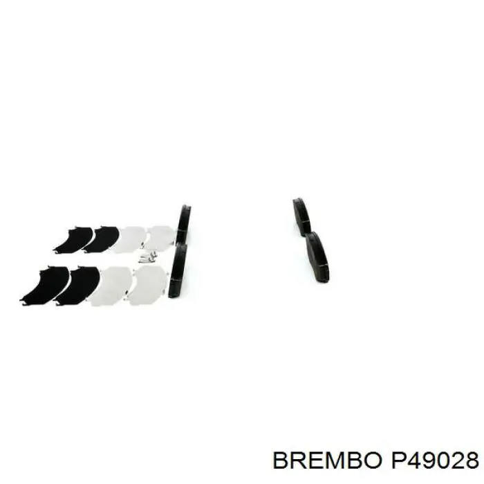 Тормозные колодки Brembo P49028