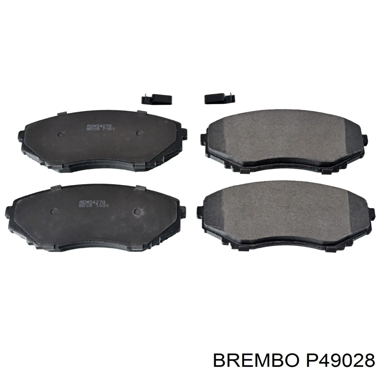 Передние тормозные колодки P49028 Brembo