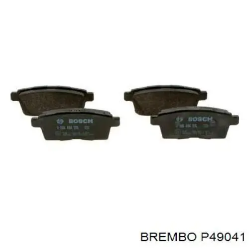 Задние тормозные колодки P49041 Brembo