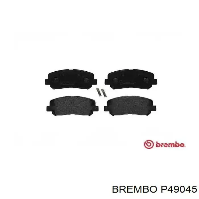 Передние тормозные колодки P49045 Brembo