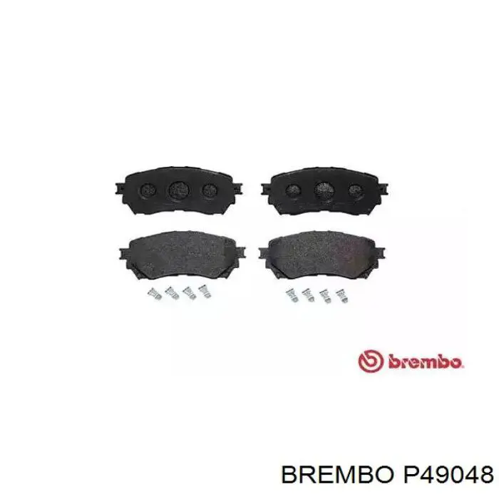 Передние тормозные колодки P49048 Brembo