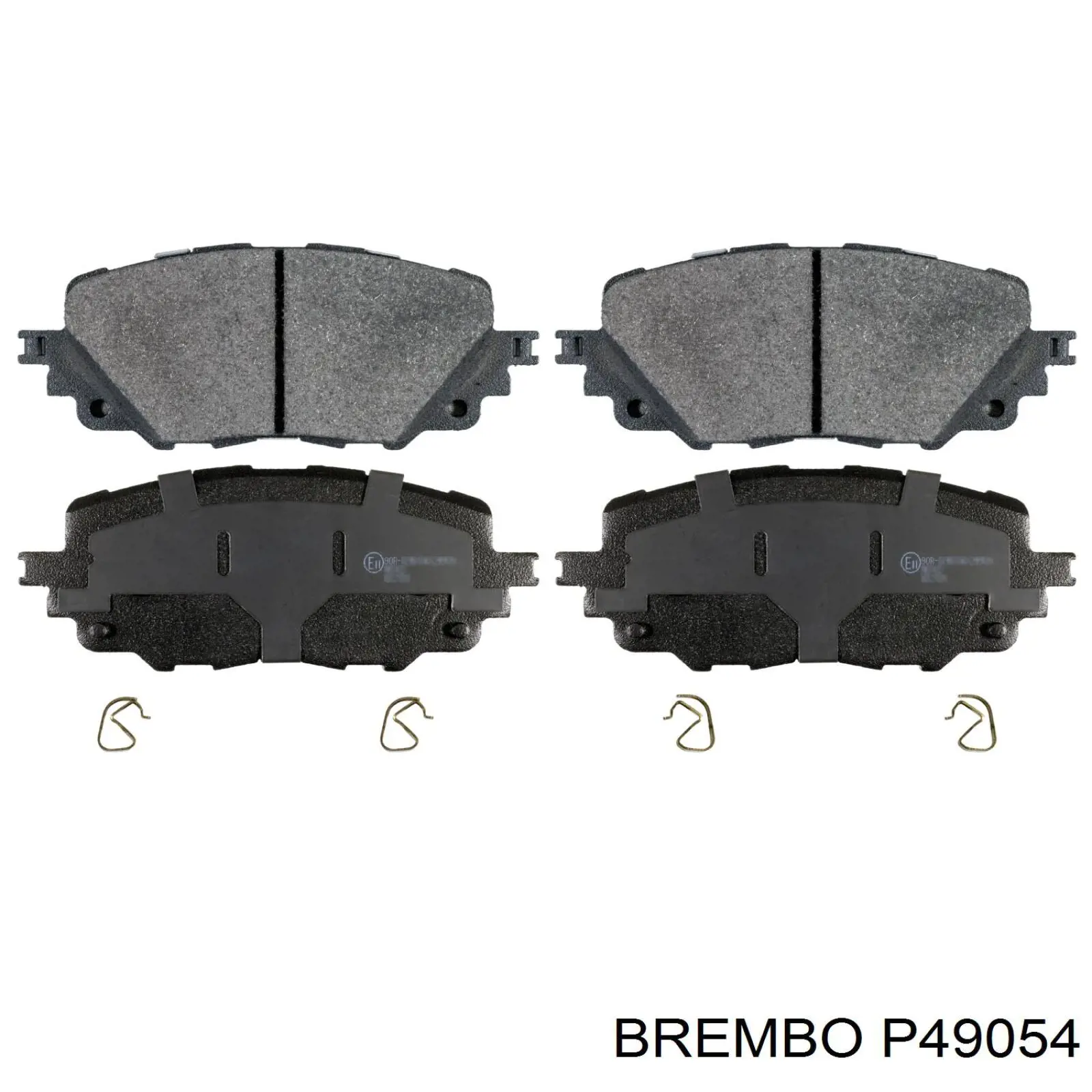 Pastillas de freno delanteras P49054 Brembo