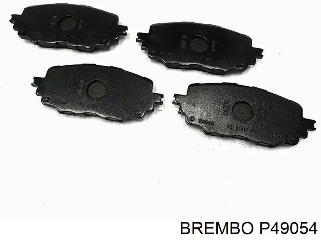 Купить P49054 Brembo Колодки тормозные
