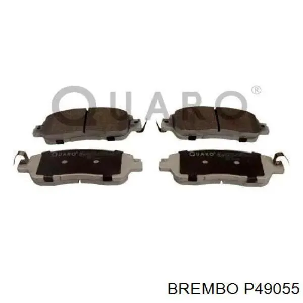 P49055 Brembo sapatas do freio dianteiras de disco