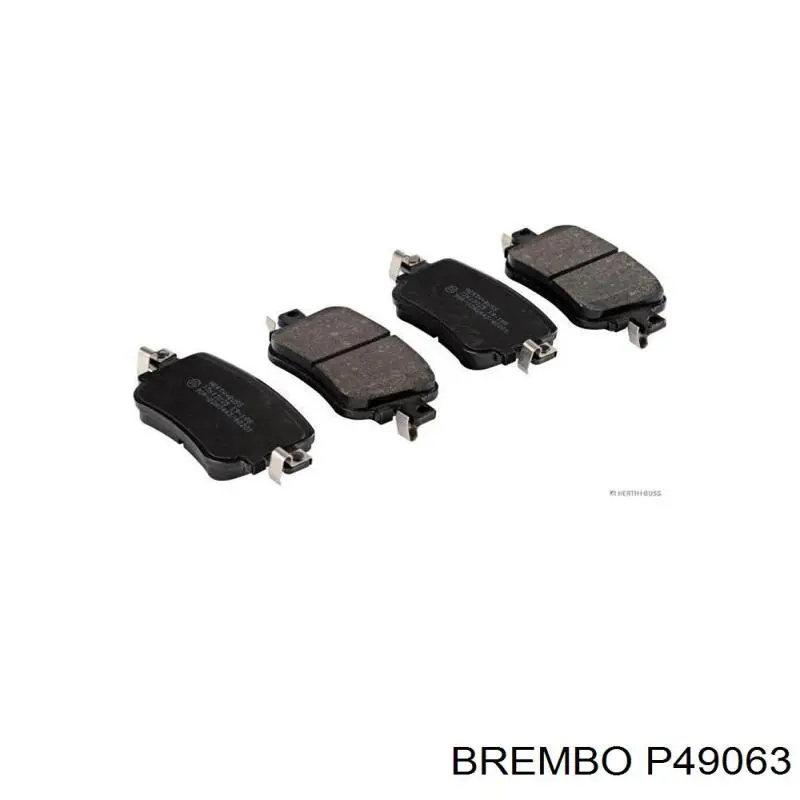Задние тормозные колодки P49063 Brembo
