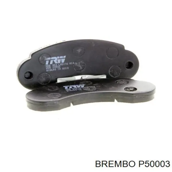 P50003 Brembo Колодки передние