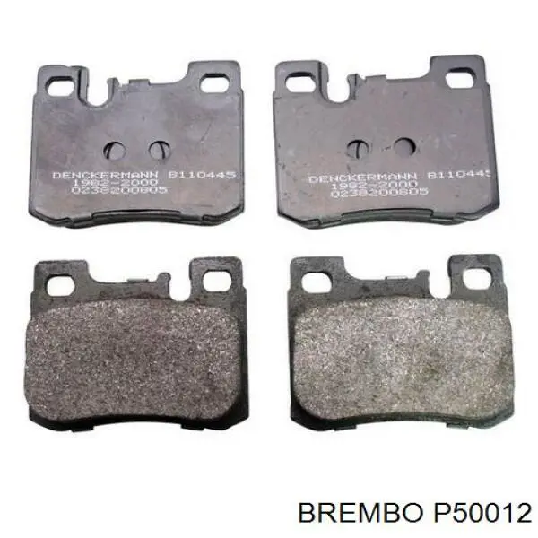 Задние тормозные колодки P50012 Brembo
