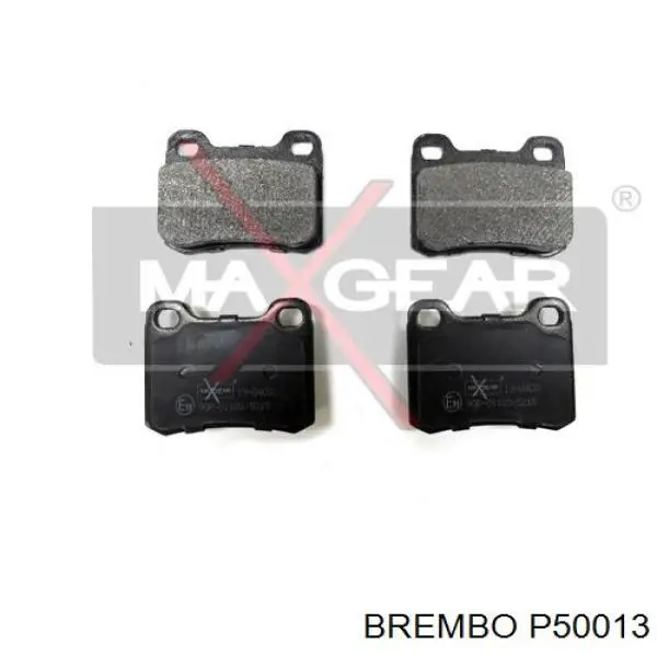 Купить P50013 Brembo Колодки тормозные задние, дисковые