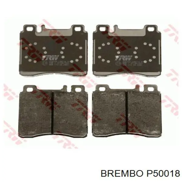 Передние тормозные колодки P50018 Brembo