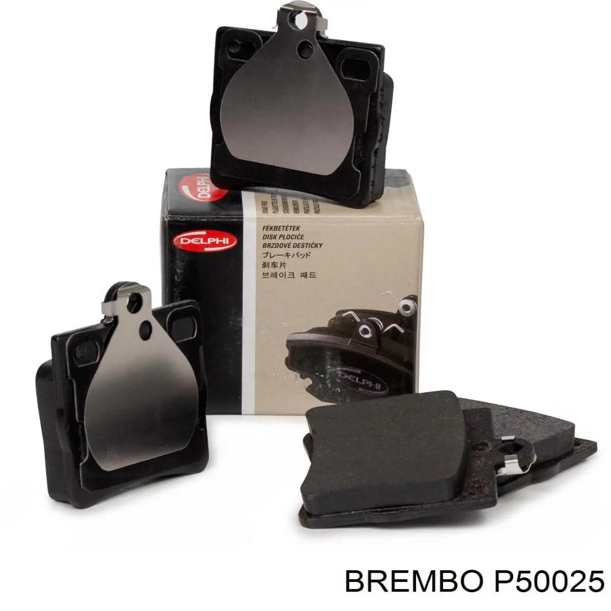 Задние тормозные колодки P50025 Brembo