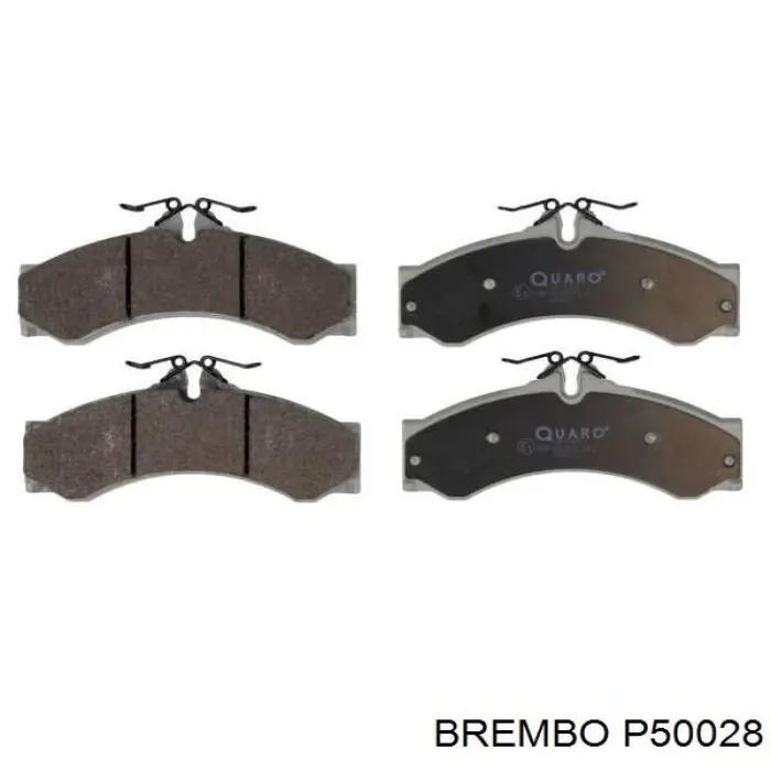 Передние тормозные колодки P50028 Brembo